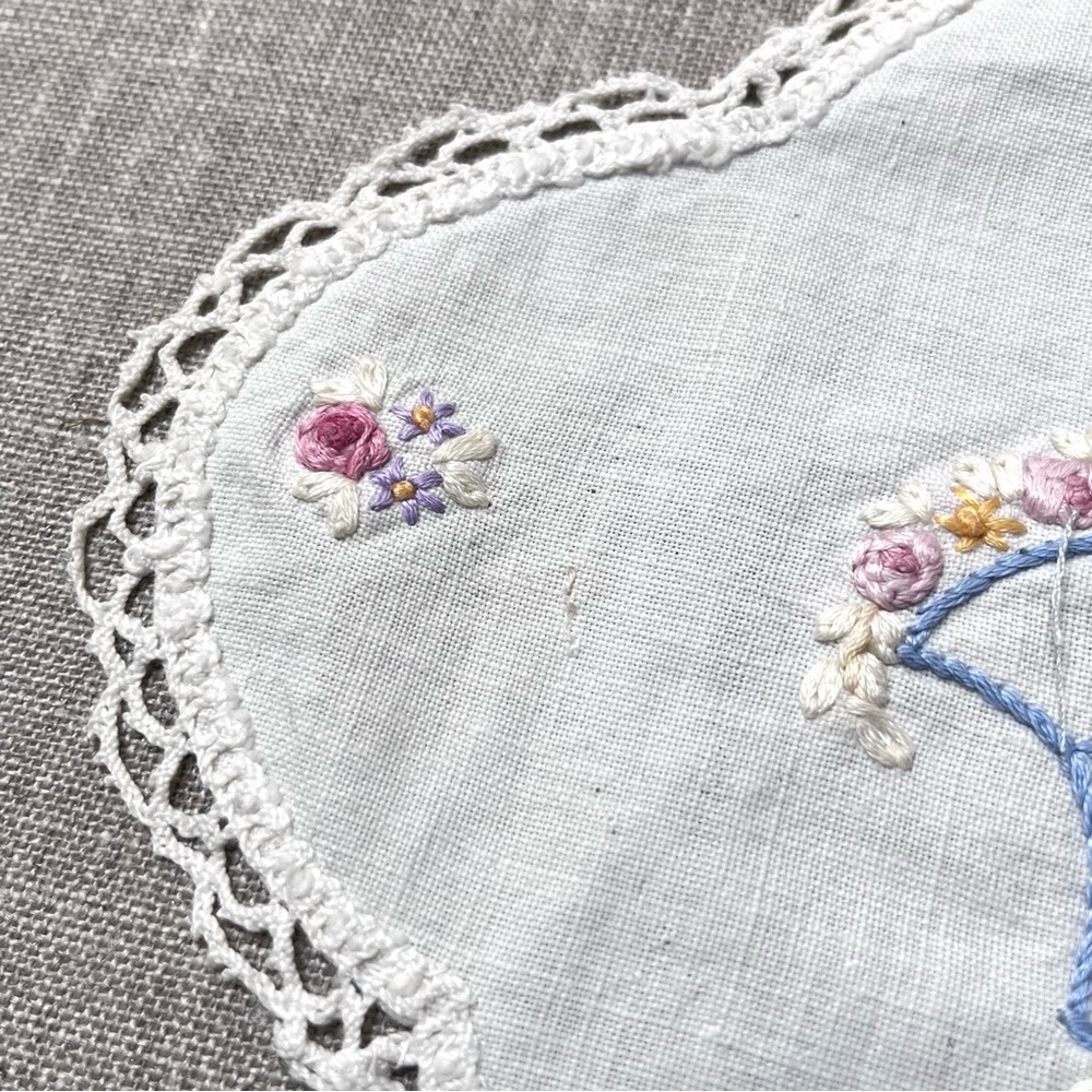 Embroidered Doily - Picture 7 of 7
